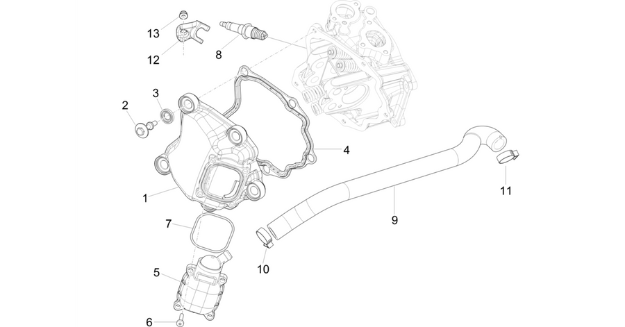 Cylinder head cover