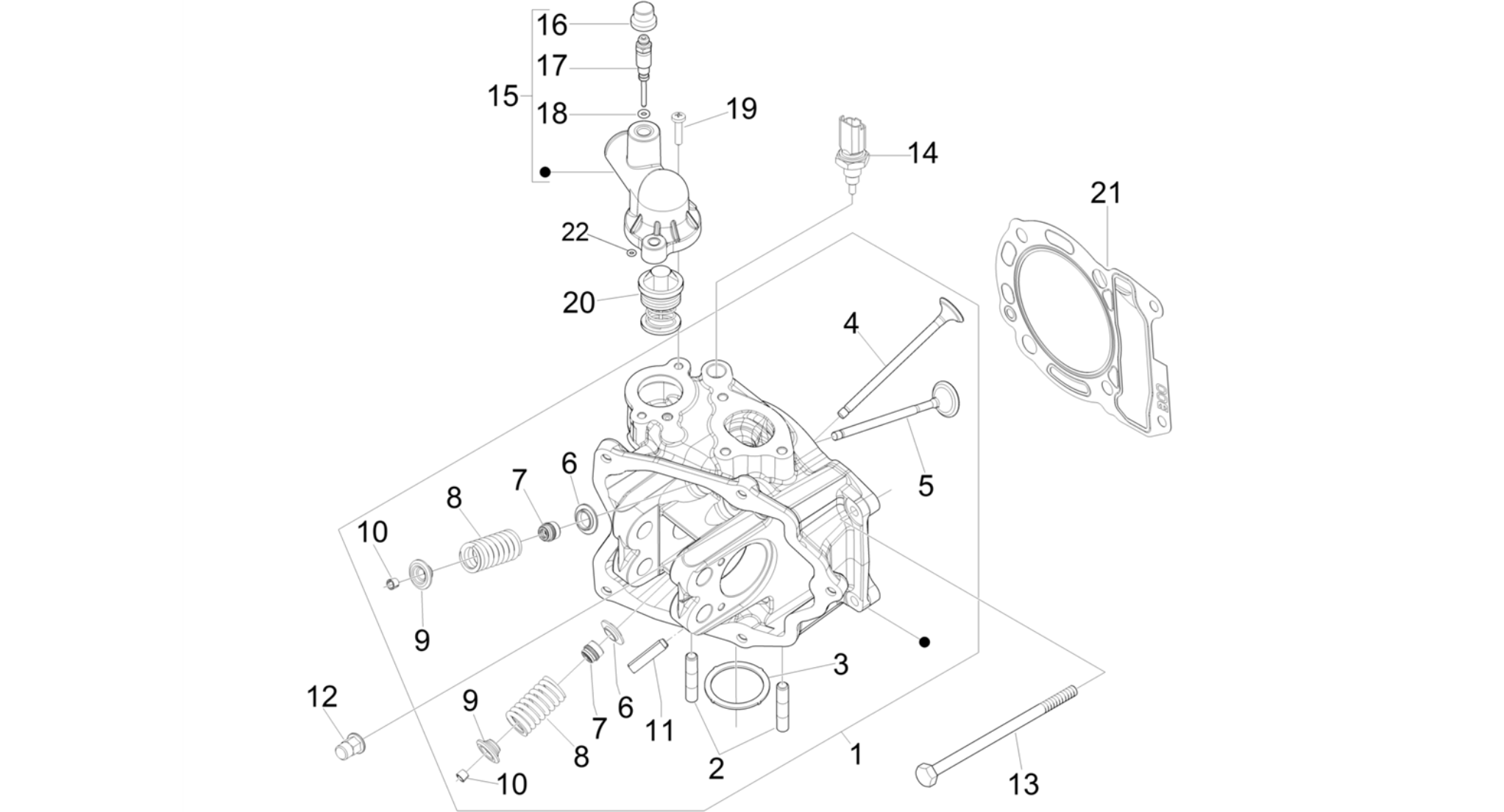 Head unit - Valve