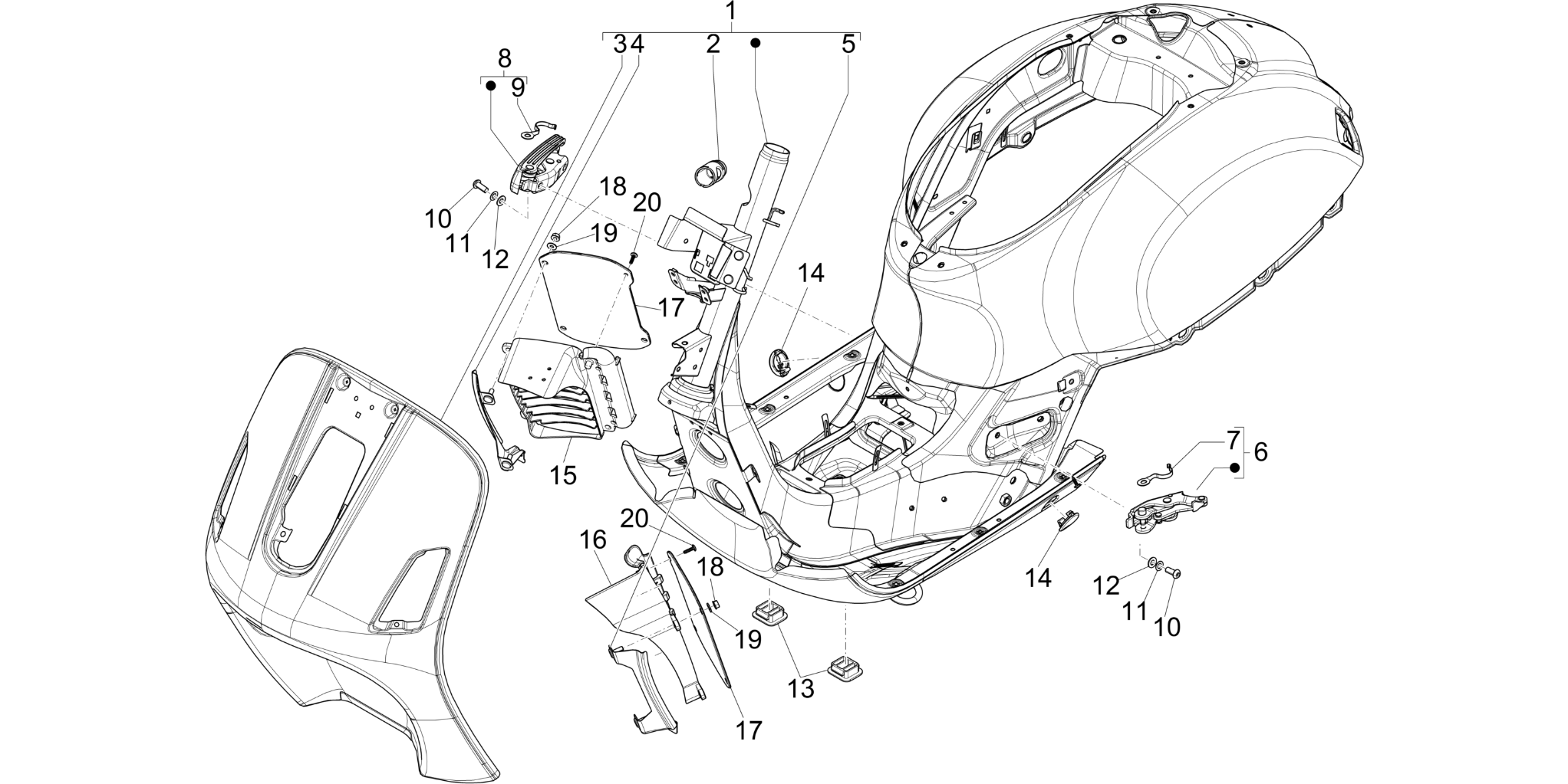 Frame/bodywork