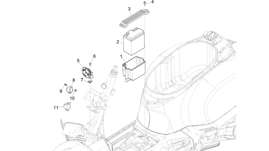 Remote control switches - Battery - Horn