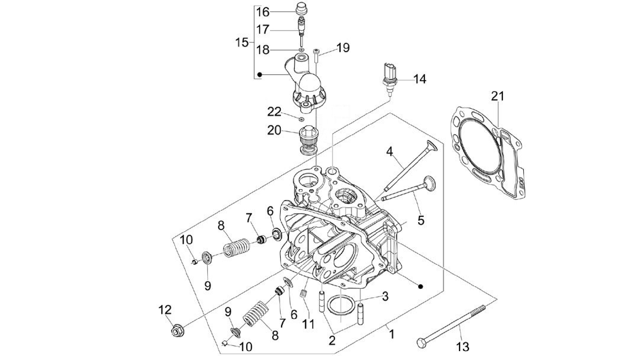 Head unit - Valve