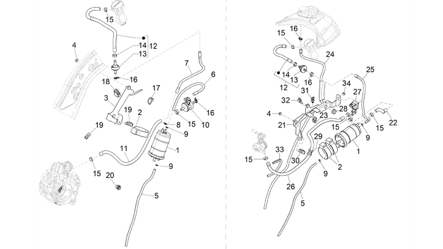 Anti-percolation system