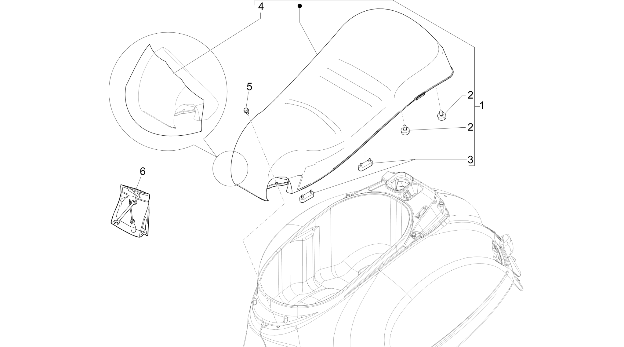 Saddle/seats
