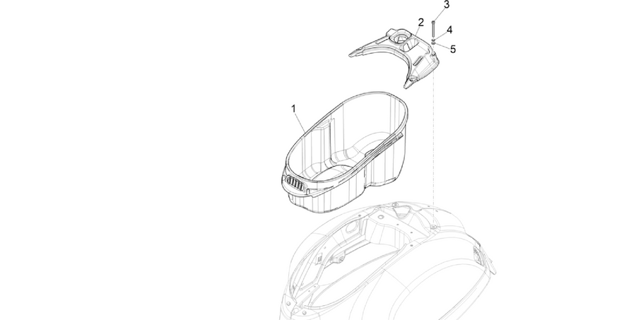 Helmet huosing - Undersaddle