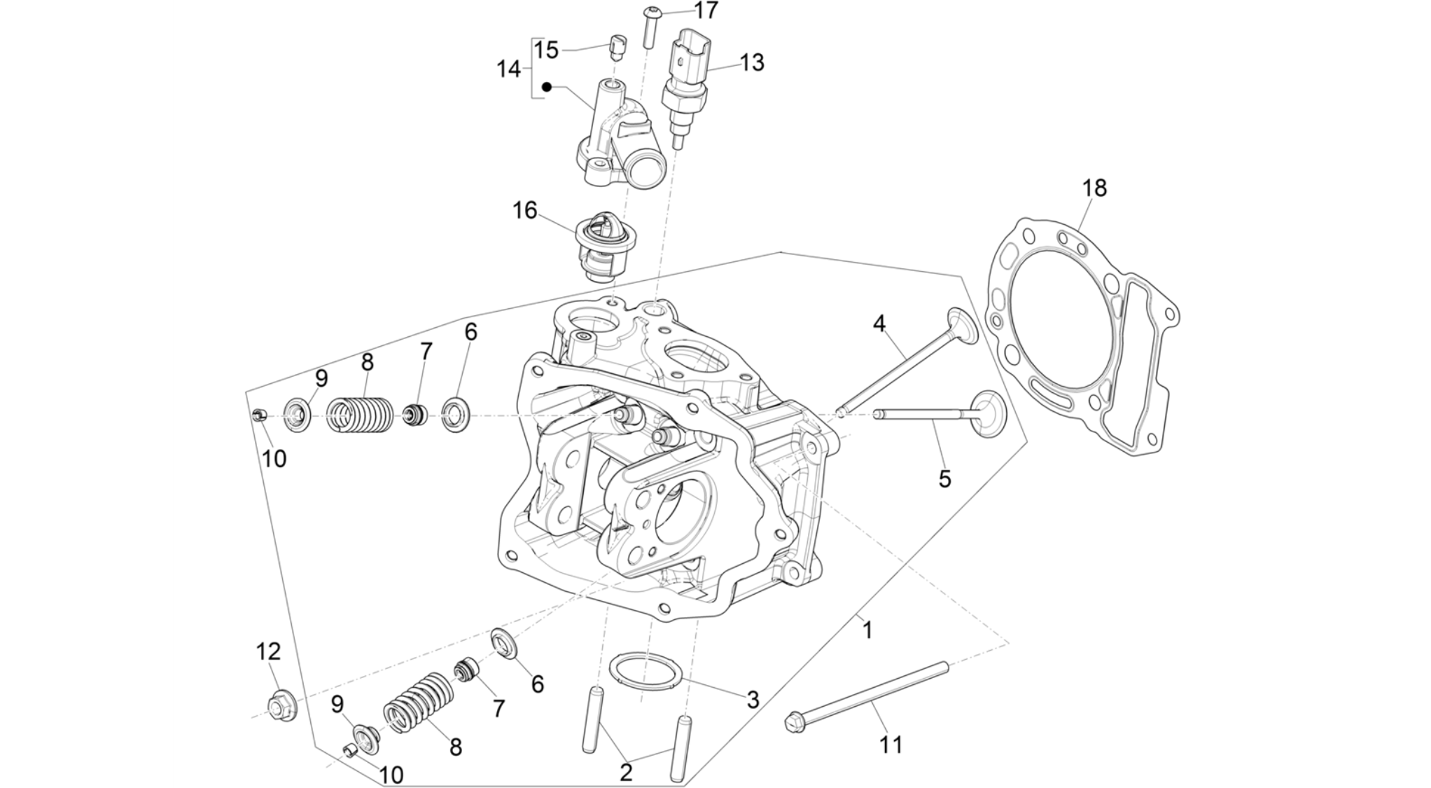 Head unit - Valve