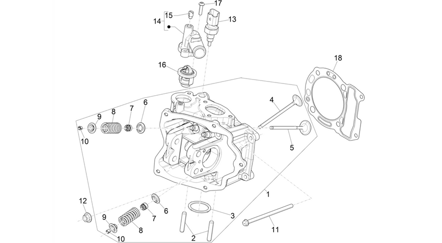 Head unit - Valve