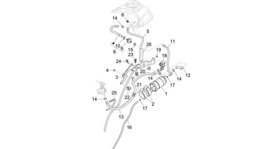 Anti-percolation system