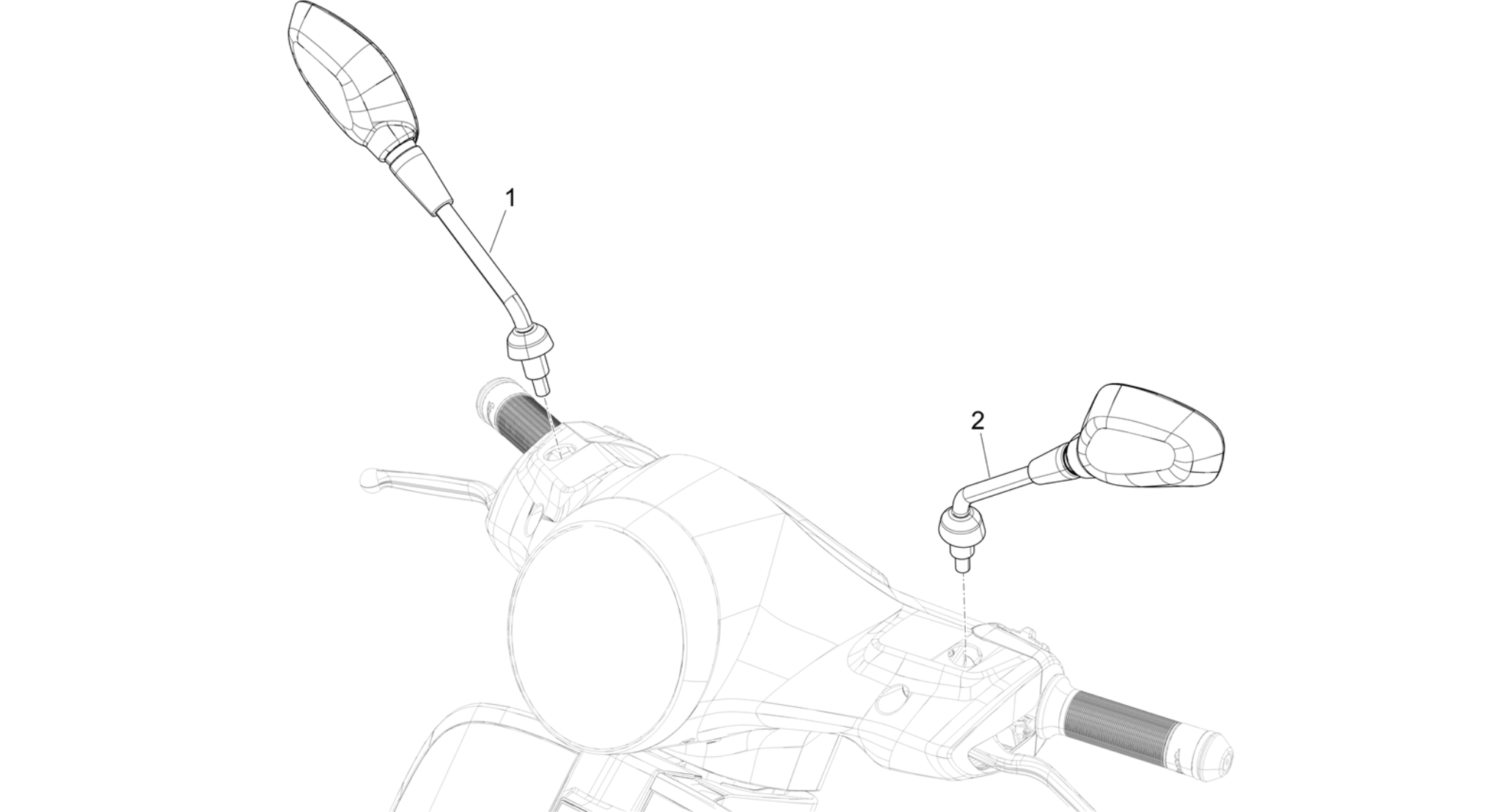Driving mirror/s