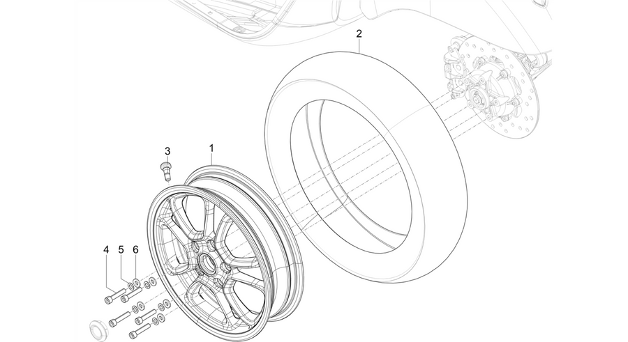 Front wheel