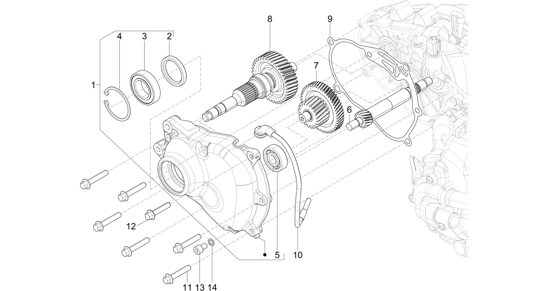 Reduction unit