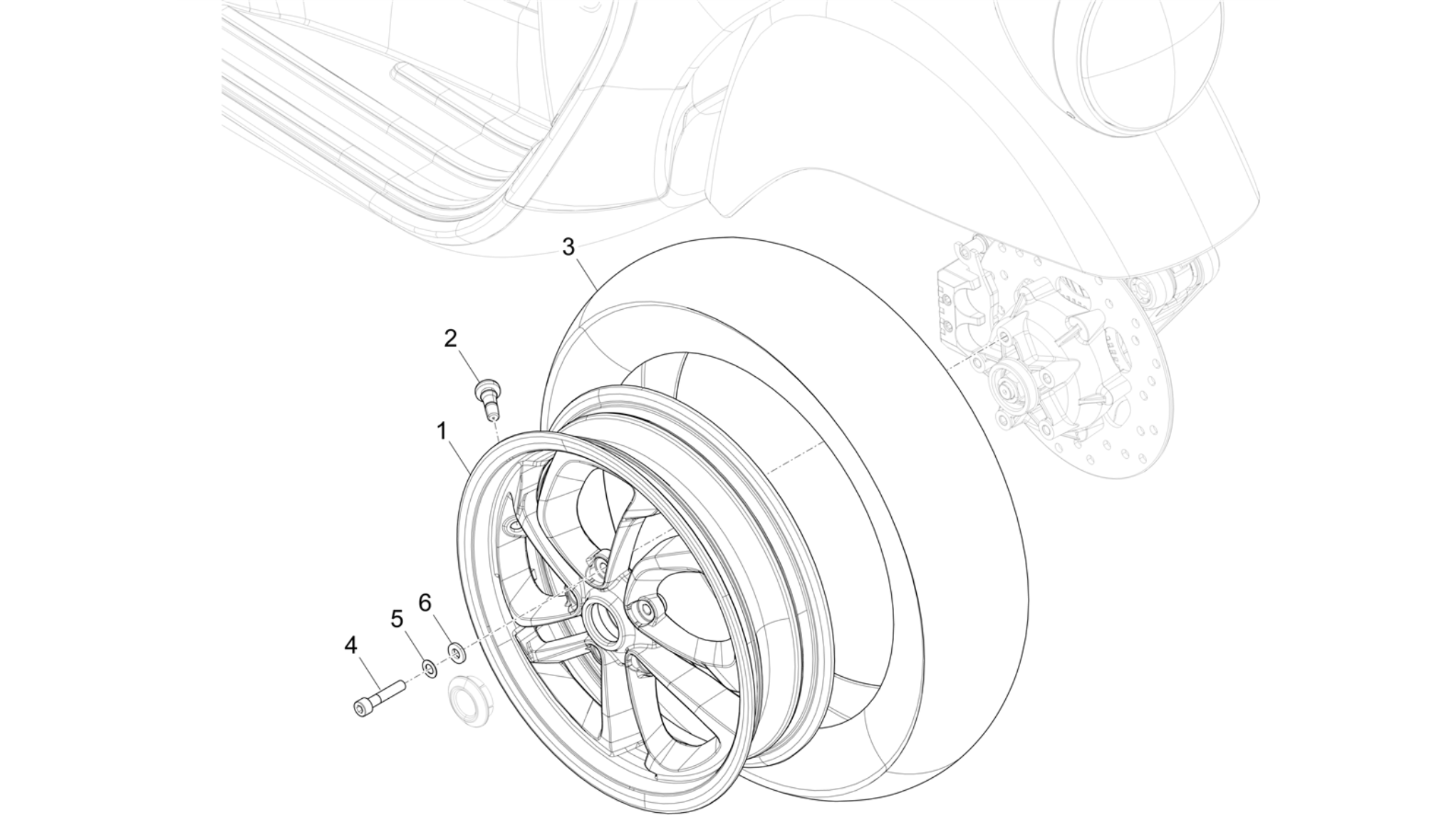 Front wheel