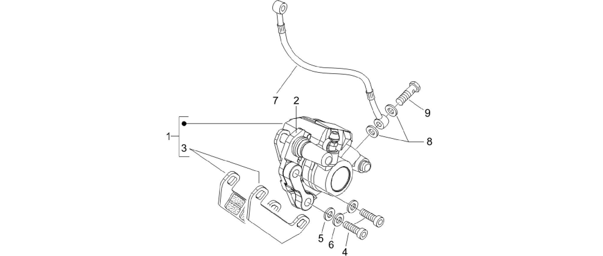 Brakes pipes - Calipers