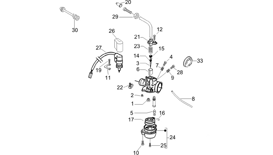 Carburetor's components