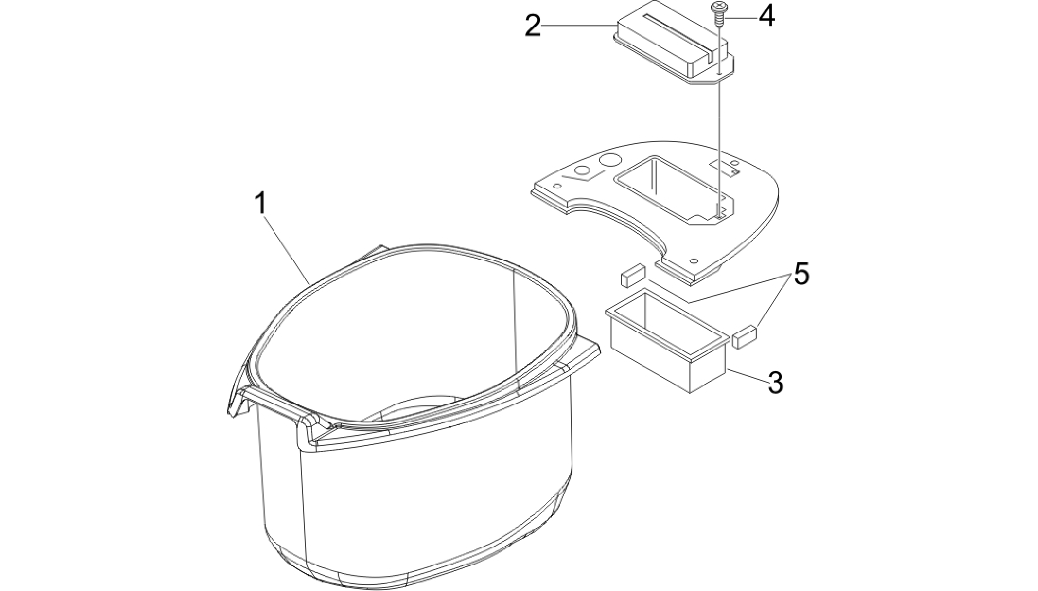 Helmet huosing - Undersaddle