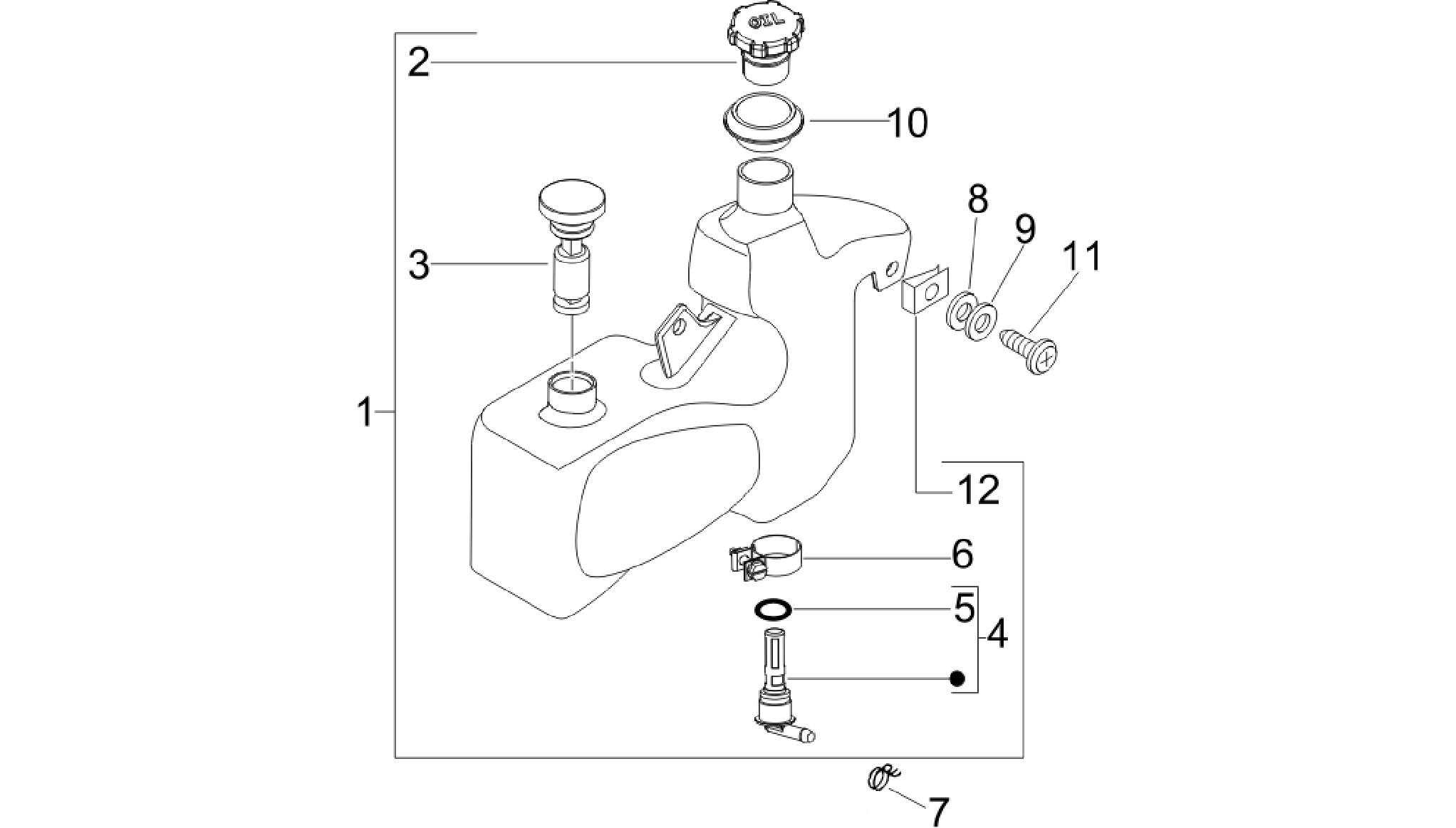 Oil tank