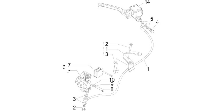 Brakes pipes - Calipers