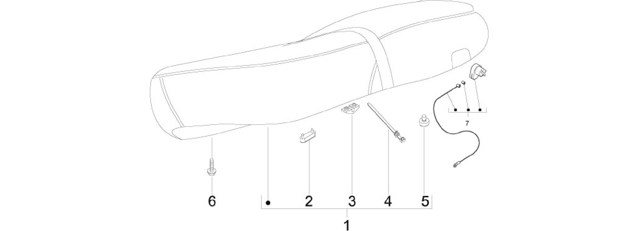 Saddle/seats