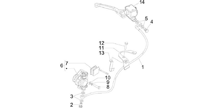Brakes pipes - Calipers