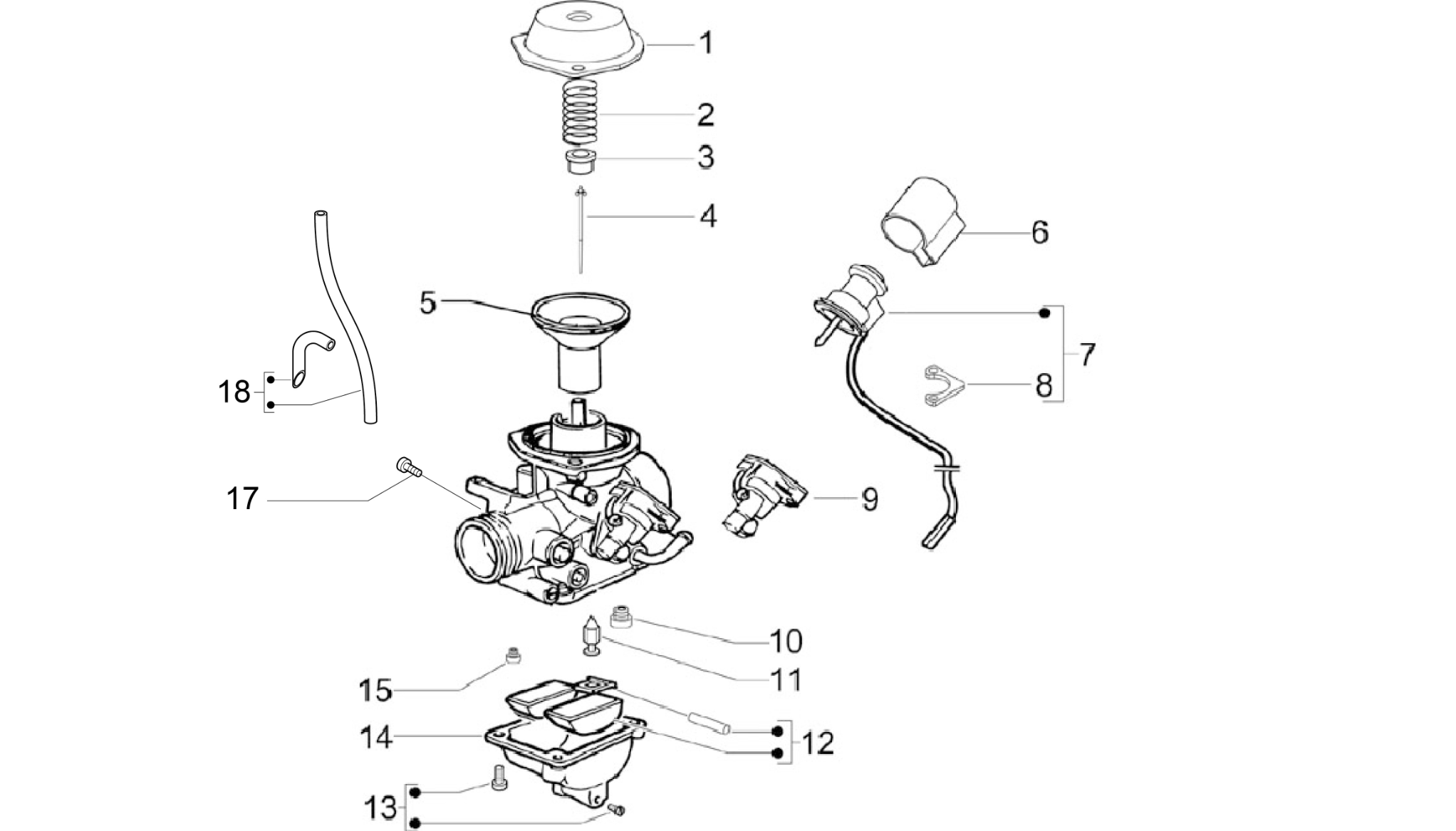 Carburetor's components