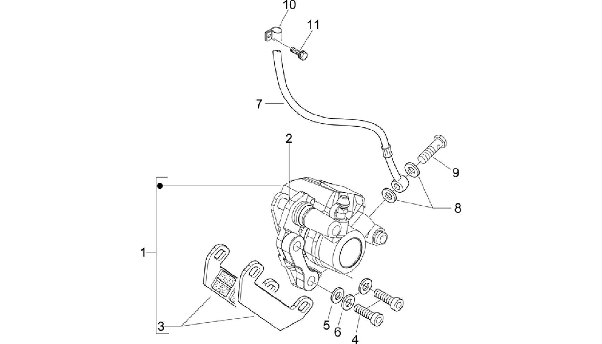 Brakes pipes - Calipers