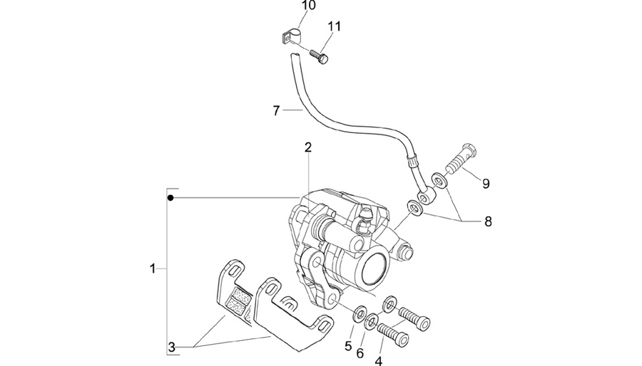 Brakes pipes - Calipers