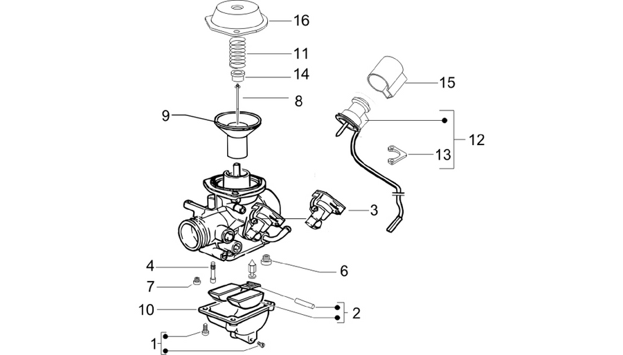 Carburetor's components