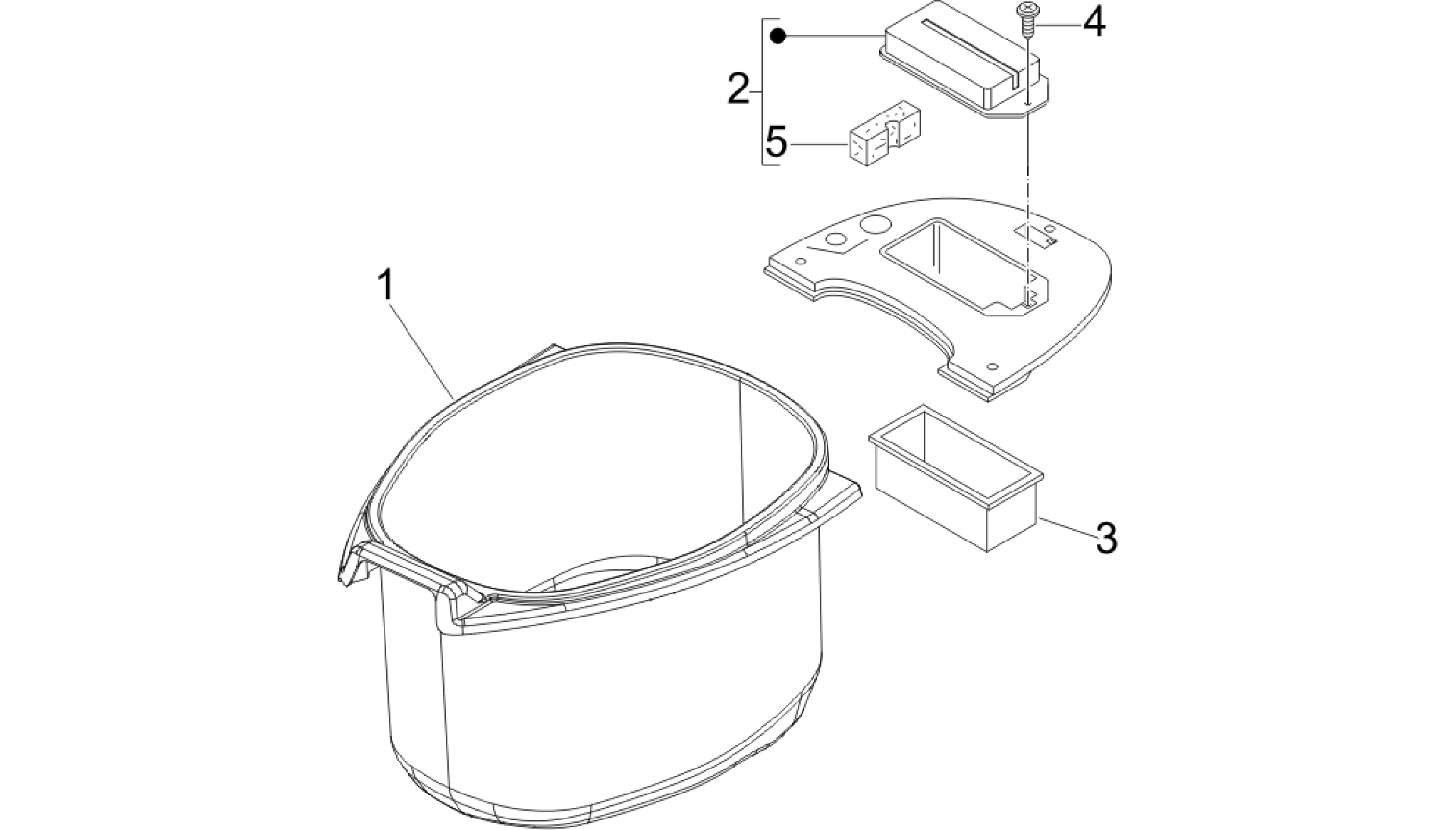 Helmet huosing - Undersaddle