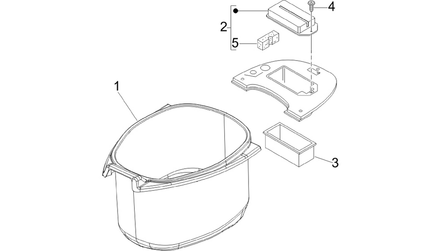 Helmet huosing - Undersaddle