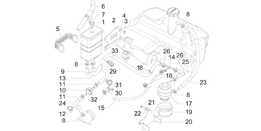 Anti-percolation system