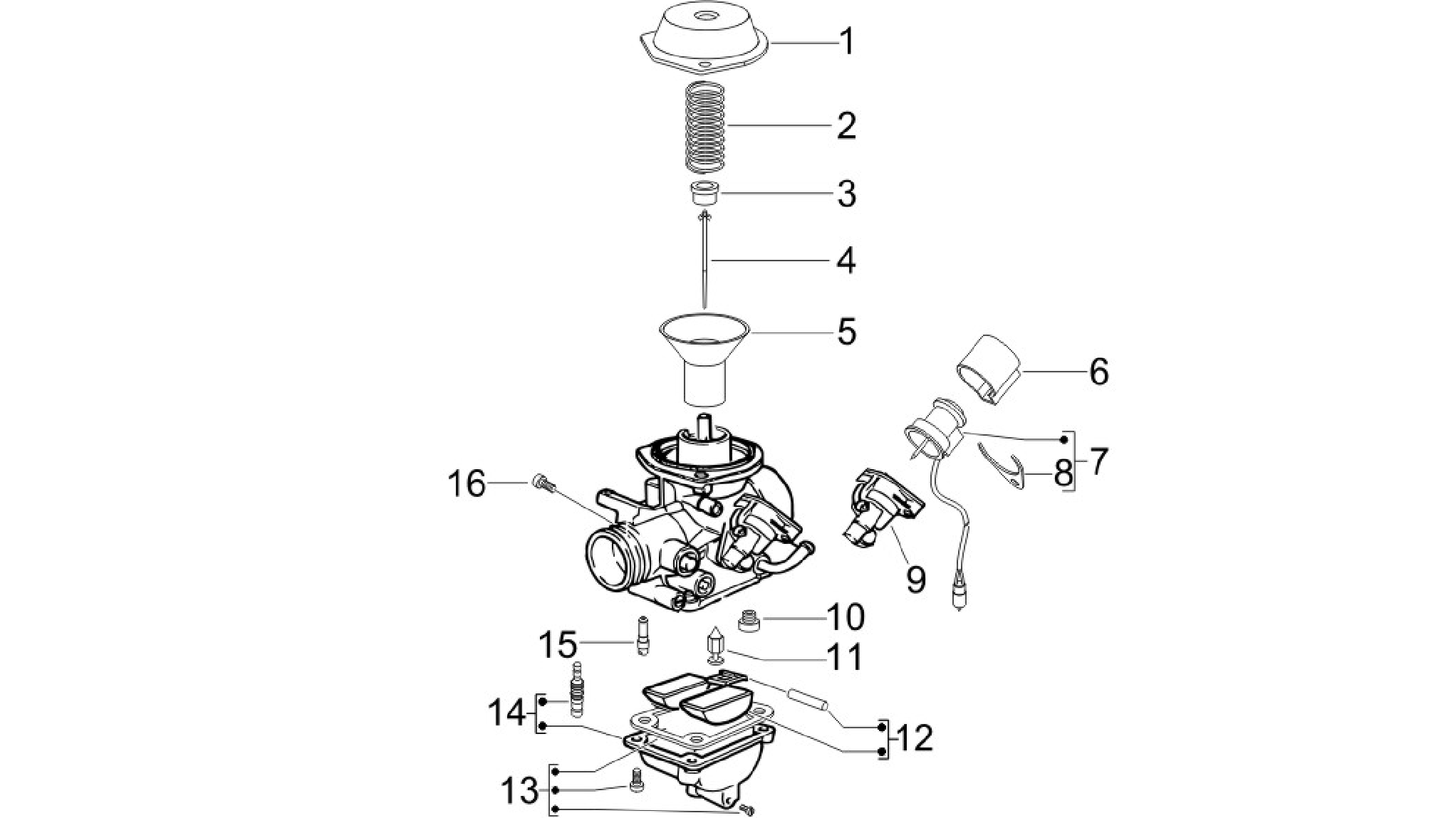 Carburetor's components