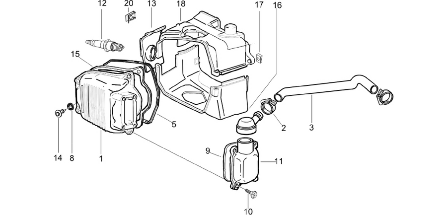 Cylinder head cover