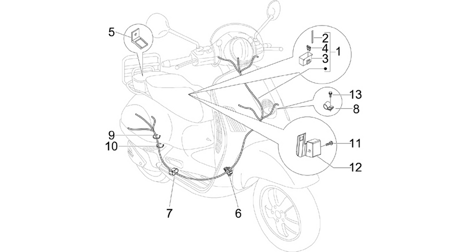 Main cable harness