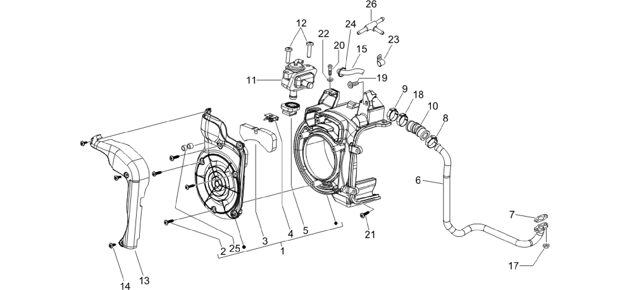 Secondary air box