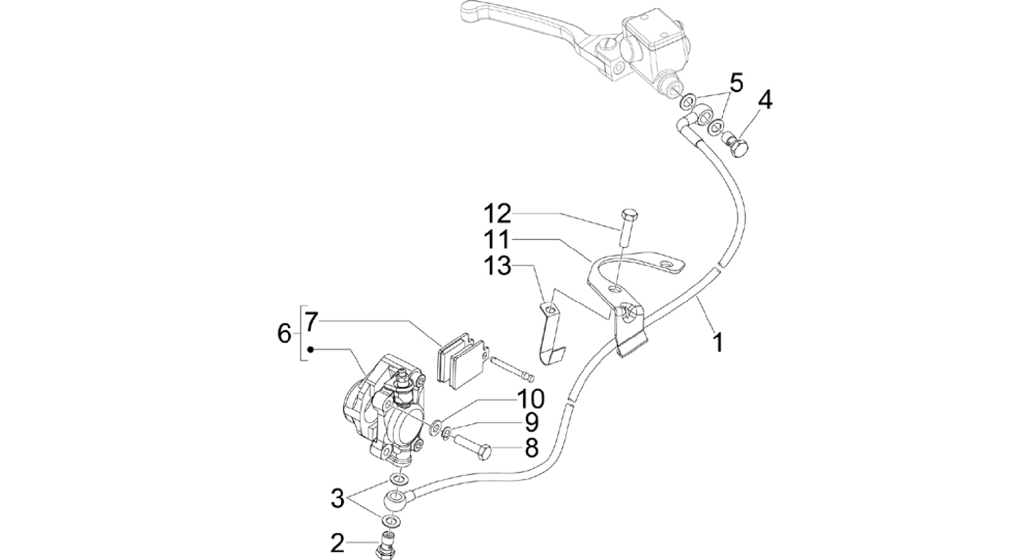 Brakes pipes - Calipers