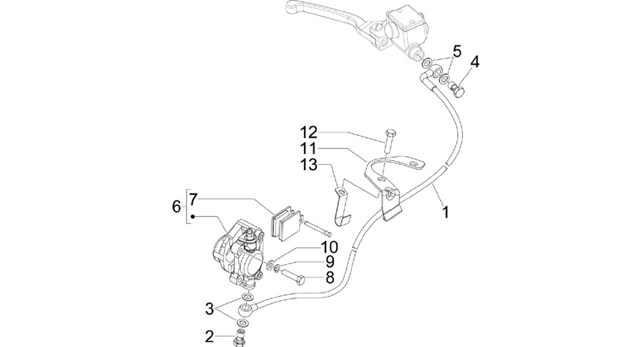 Brakes pipes - Calipers