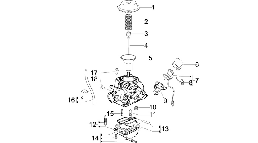 Carburetor's components