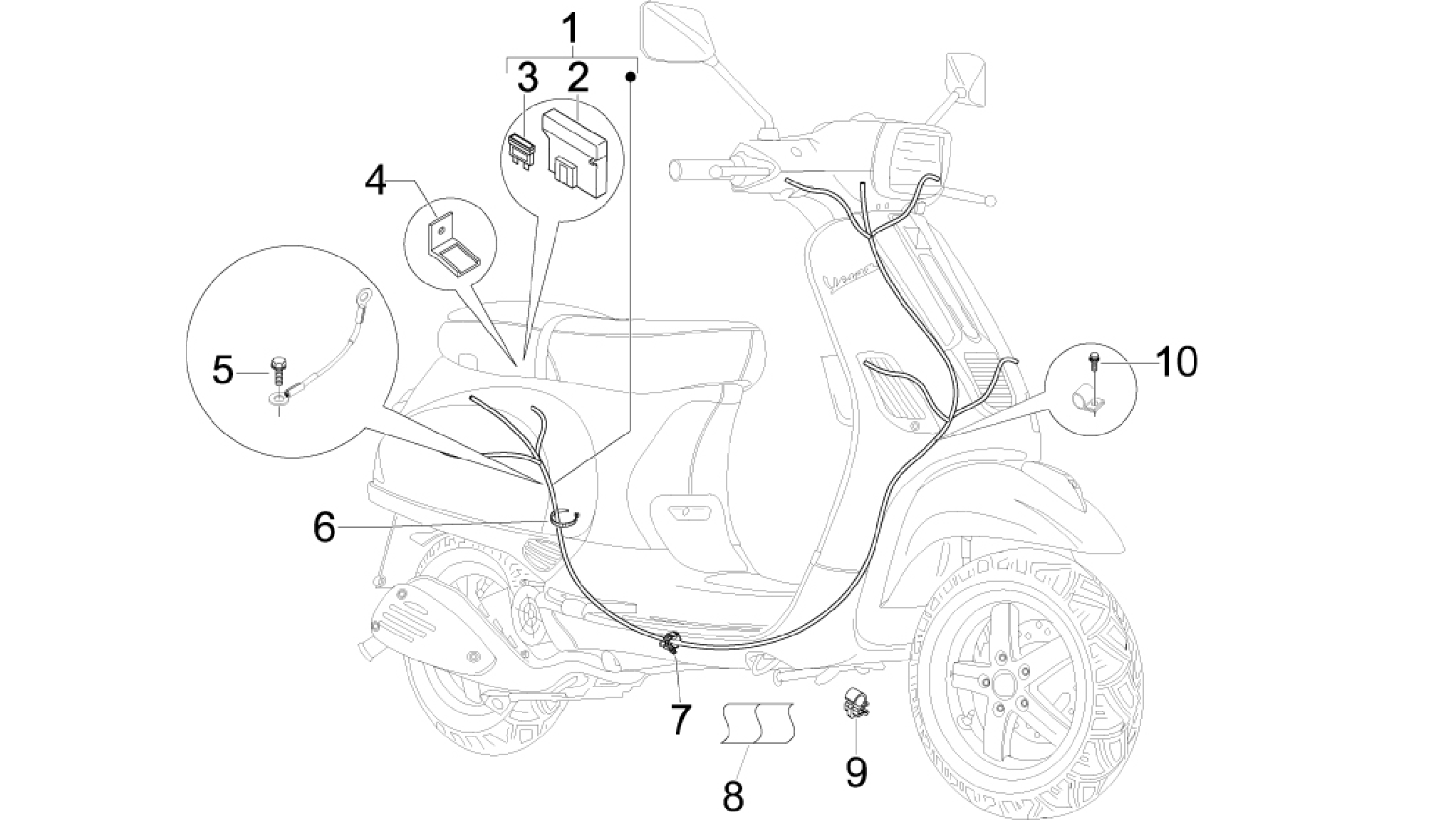 Main cable harness