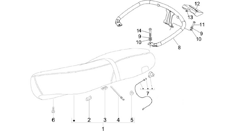 Saddle/seats