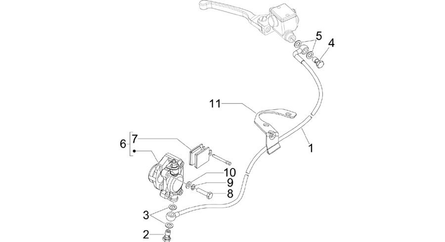 Brakes pipes - Calipers