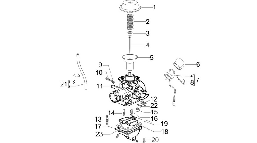 Carburetor's components