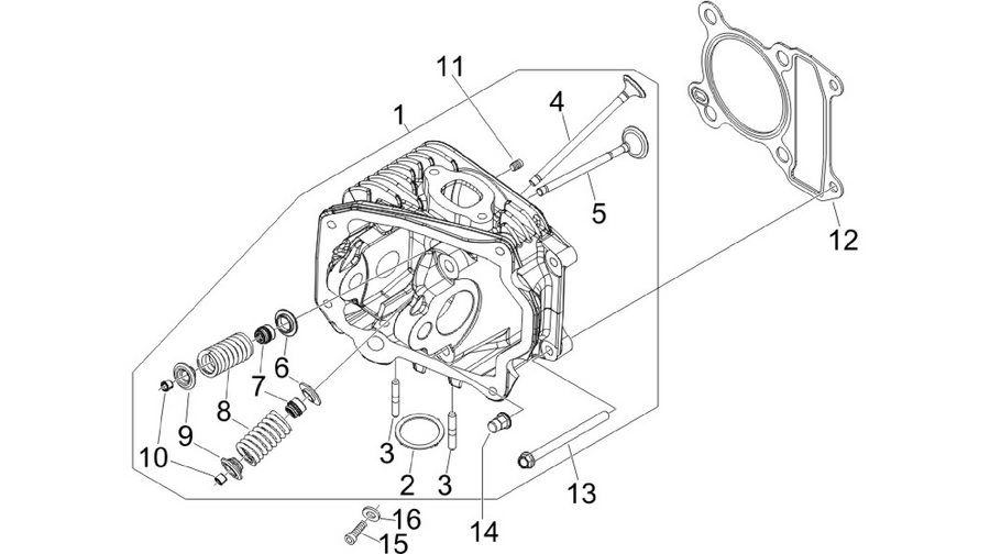 Head unit - Valve