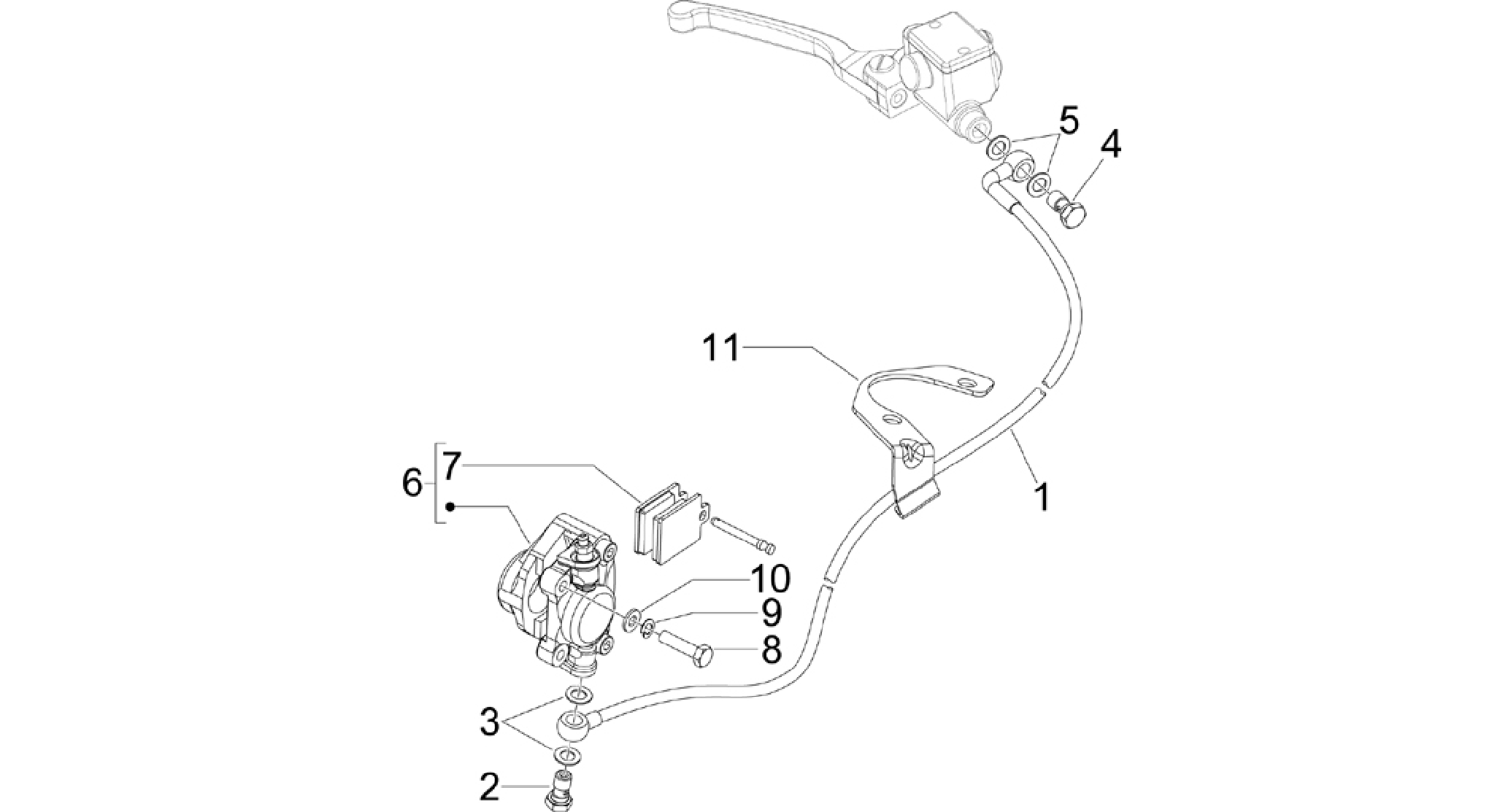 Brakes pipes - Calipers