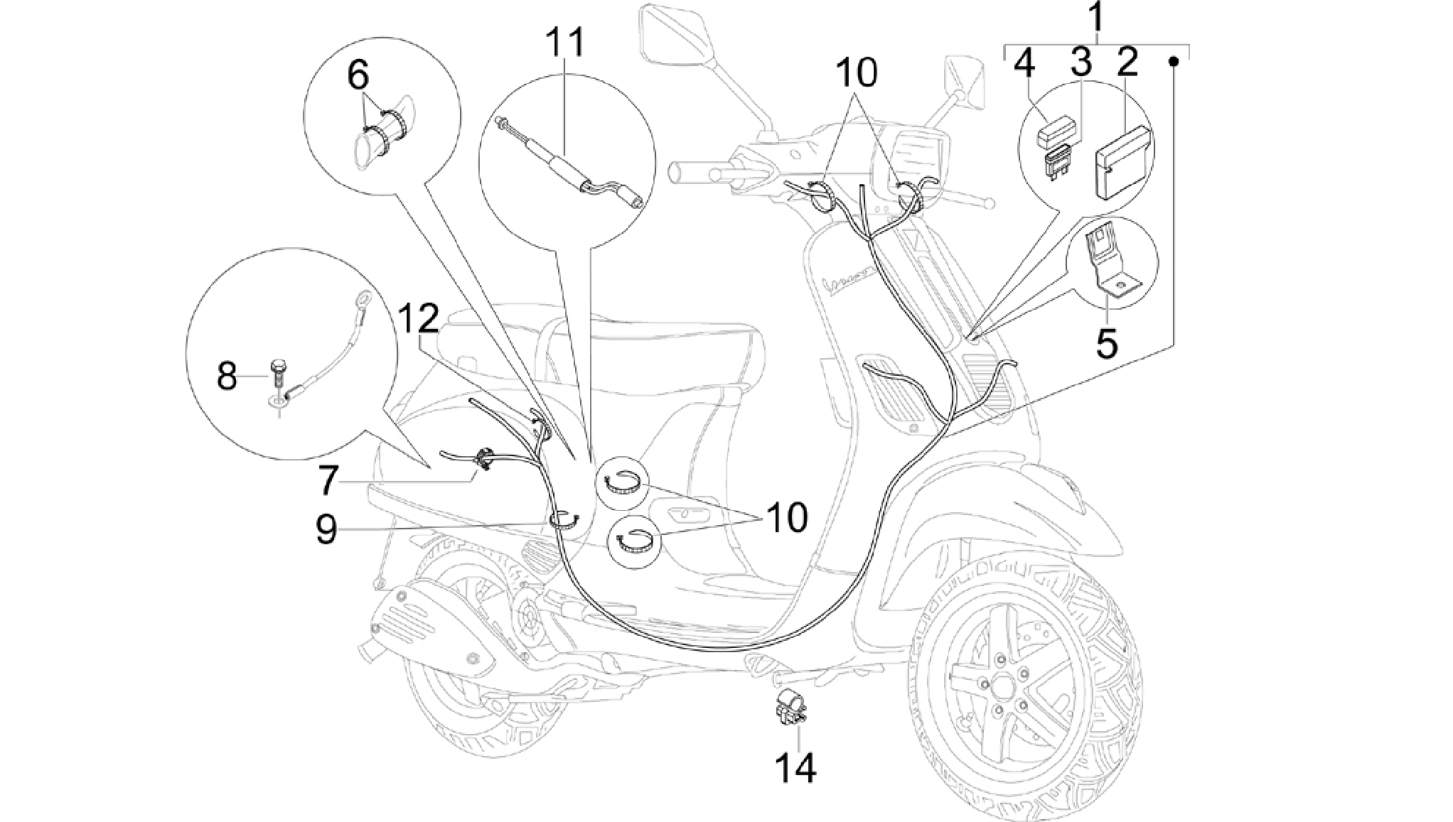 Main cable harness
