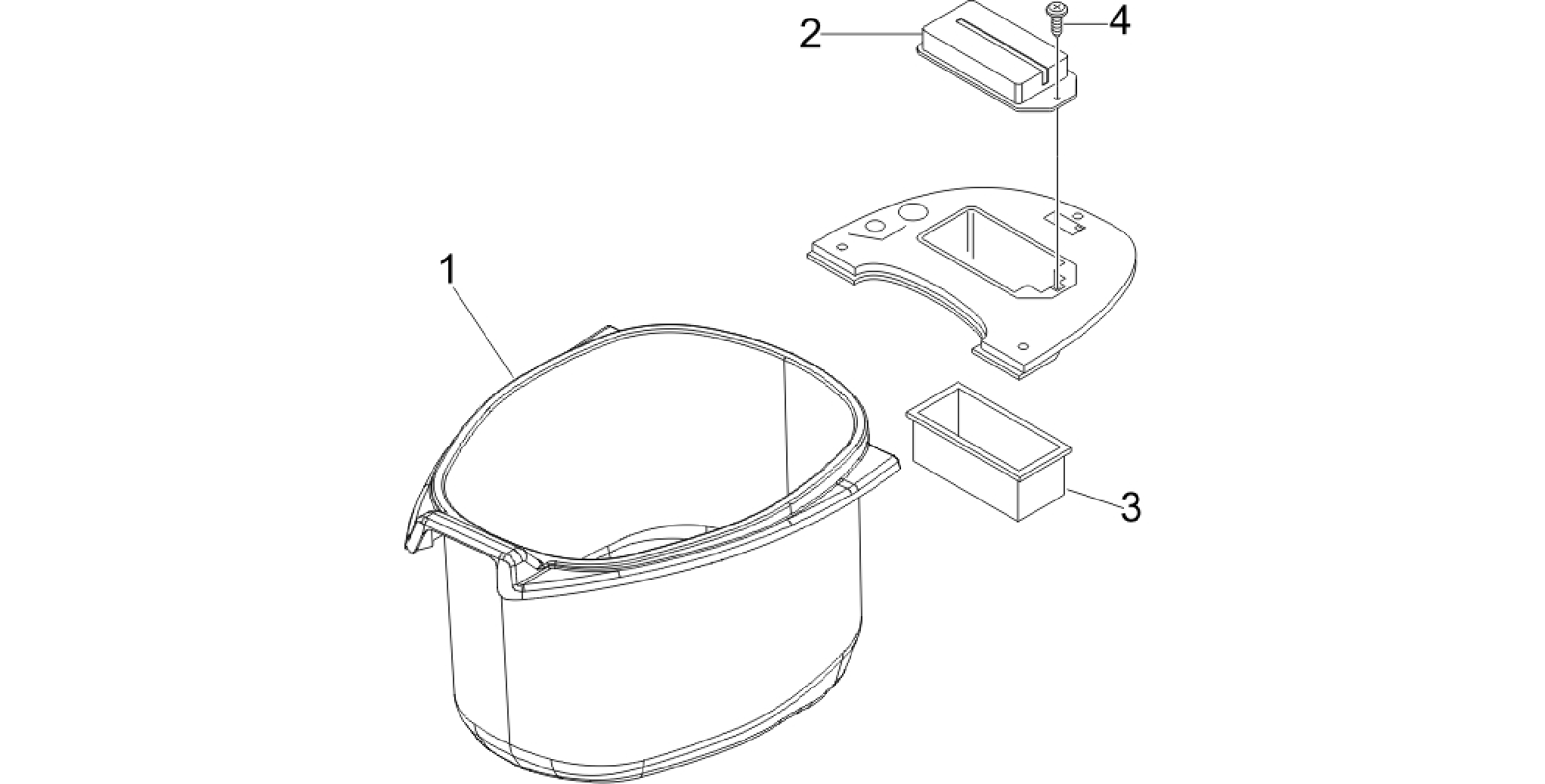 Helmet huosing - Undersaddle