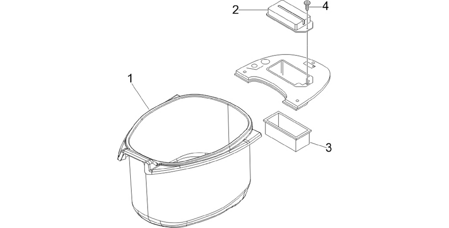 Helmet huosing - Undersaddle