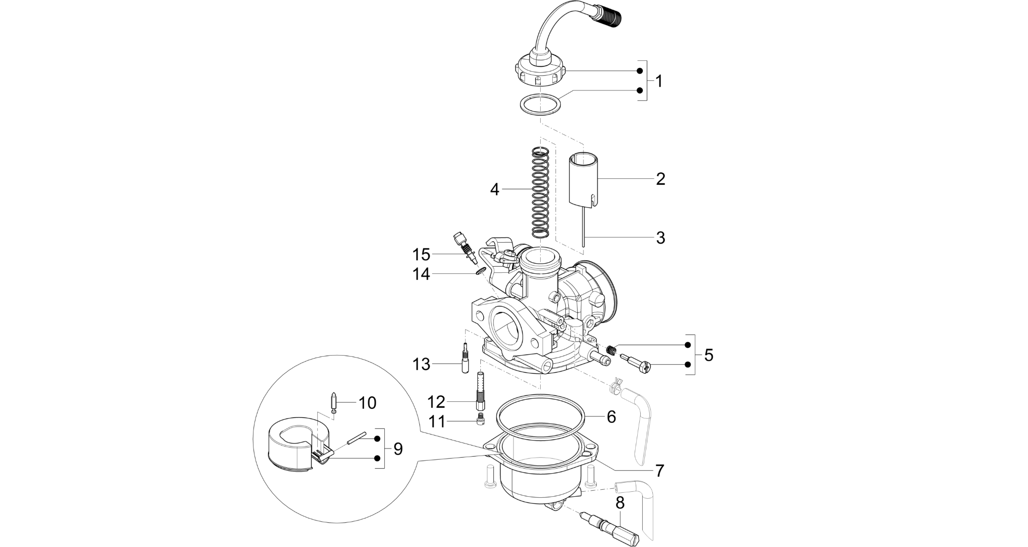 Carburetor's components