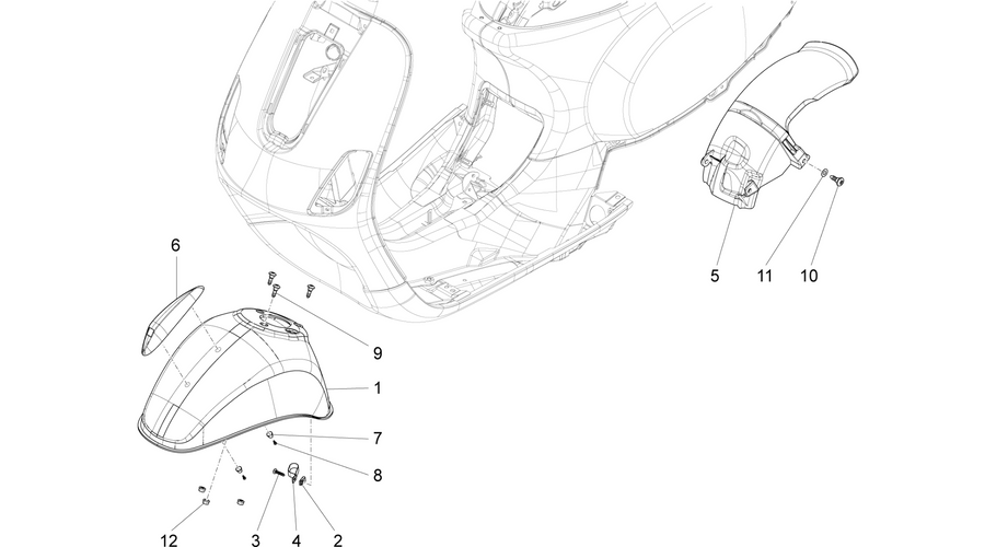 Wheel huosing - Mudguard