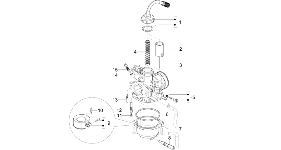 Carburetor's components