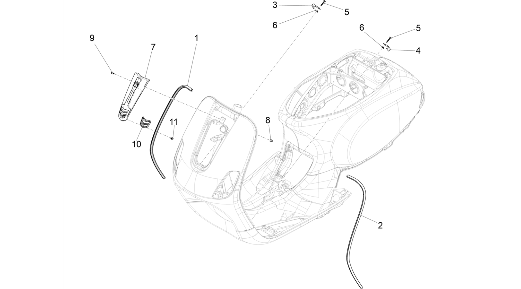 Front shield