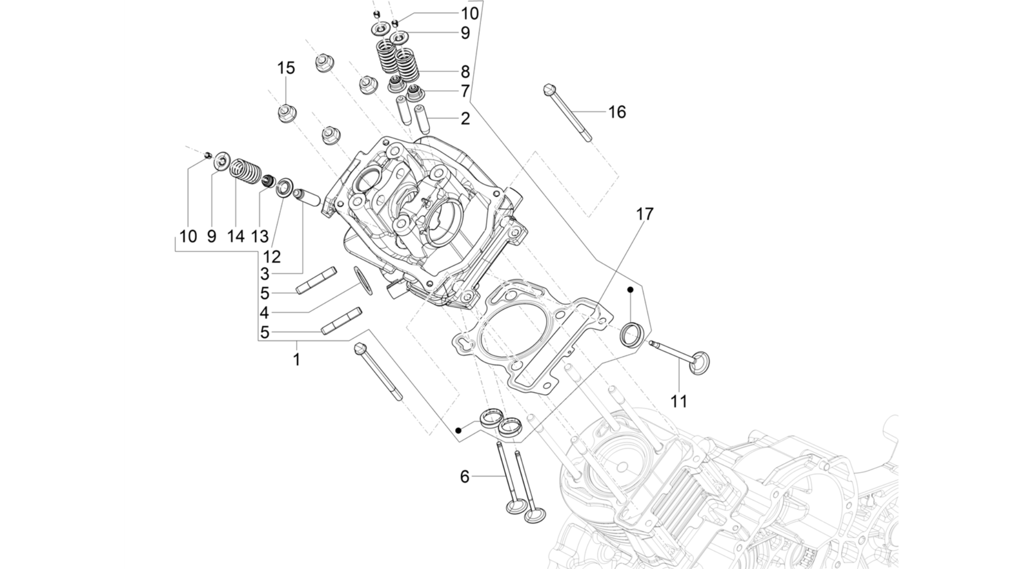Head unit - Valve